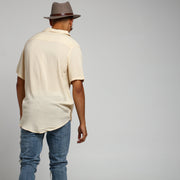 ENES Boating Button Up Shirt Cream