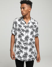 ENES Palm Tree Shirt Black/White