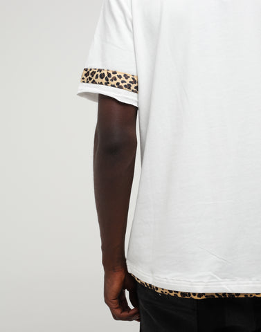 ENES Nocturnal Tee White/Leopard