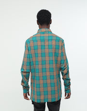 ENES Falcon Flannel Shirt Green