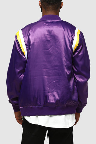 ENES Varsity Sports Jacket Purple/White/Yellow