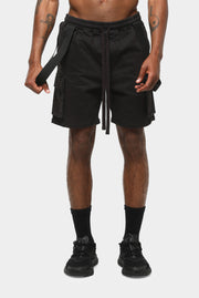 EN ES Men's Spyro Cargo Shorts Black