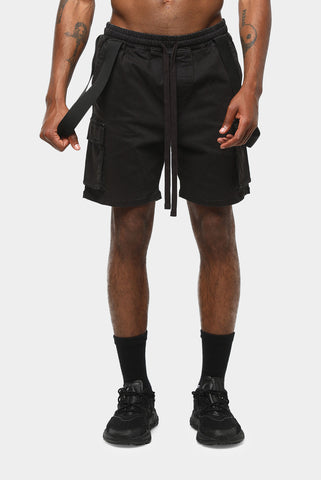EN ES Men's Spyro Cargo Shorts Black
